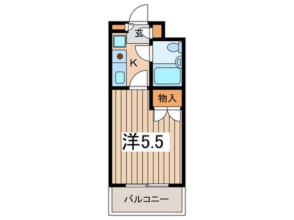 マイキャッスル三ツ境の物件間取画像